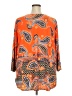 Ruby Rd. Orange 3/4 Sleeve Blouse Size 3X - photo 2