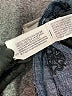 Zara 100% Cotton Chevron-herringbone Blue Casual Pants Size L - photo 8