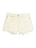 AGOLDE 100% Cotton Ivory Denim Shorts Size 31 waist - photo 1