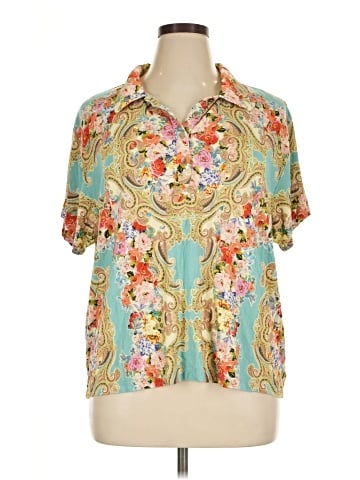 Johnny Was Short Sleeve Blouse (view 1)