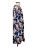 J.Crew 100% Silk Floral Blue Casual Dress Size 2 (tall) - photo 4