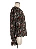 Love Ady 100% Polyester Floral Black Long Sleeve Blouse Size M - photo 4