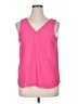 Halogen 100% Polyester Pink Sleeveless Blouse Size XL - photo 1