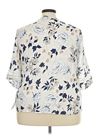 AB Studio Short Sleeve Blouse (view 2)