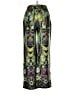 Zara Print Green Casual Pants Size L - photo 2
