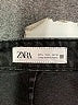 Zara Black Denim Shorts Size L - photo 3