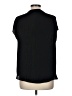 Maison d' Amelie 100% Polyester Black Short Sleeve Blouse Size M - photo 2