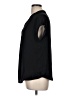 Maison d' Amelie 100% Polyester Black Short Sleeve Blouse Size M - photo 5
