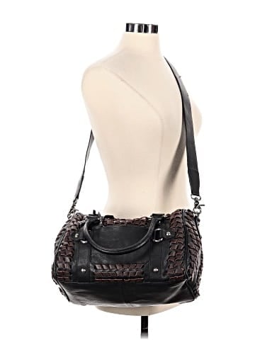 Sondra Roberts Leather Satchel (view 2)