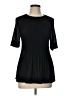 Cos 100% Polyester Black 3/4 Sleeve T-Shirt Size 10 - photo 1