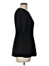 Cos 100% Polyester Black 3/4 Sleeve T-Shirt Size 10 - photo 4