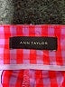 Ann Taylor Checkered-gingham Red Shorts Size XL (estimated) - photo 3