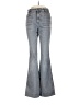 J.Jill Chevron-herringbone Gray Jeans Size 4 - photo 1