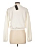 Jolie & Joy 100% Polyester Ivory Long Sleeve Top Size L - photo 2
