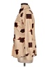 Unbranded Animal Print Brown Long Sleeve Blouse Size L - photo 5