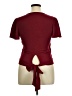 Paperoc Burgundy Short Sleeve Top Size XL - photo 2
