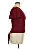 Paperoc Burgundy Short Sleeve Top Size XL - photo 4
