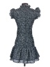 French Connection Polka Dots Blue Cocktail Dress Size XS - photo 2