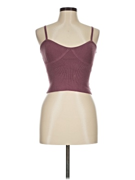 Madewell Corset-Detail Crop Sweater Tank (view 1)