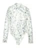 Cider Floral Ivory Long Sleeve Blouse Size S - photo 1