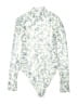 Cider Floral Ivory Long Sleeve Blouse Size S - photo 2