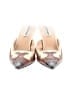 Steve Madden 100% Leather Color Block Brown Mule/Clog Size 9 - photo 2