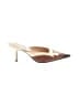 Steve Madden 100% Leather Color Block Brown Mule/Clog Size 9 - photo 1