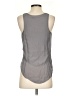 Theory Gray Sleeveless Silk Top Size S - photo 2