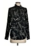 H&M Black Long Sleeve Blouse Size 2 - photo 1
