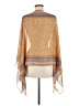 J.Jill 100% Polyester Yellow Poncho One size - photo 2