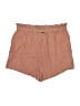 Billabong 100% Rayon Stripes Orange Brown Shorts Size L - photo 2