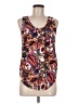 Merona 100% Polyester Purple Sleeveless Blouse Size M - photo 1