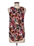 Merona 100% Polyester Purple Sleeveless Blouse Size M - photo 2