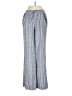 Briggs Stripes Silver Linen Pants Size S - photo 1