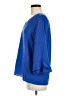 Lands' End 100% Polyester Blue Long Sleeve Blouse Size 8 - photo 5