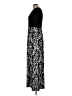 Grecerelle Graphic Black Casual Dress Size L - photo 5