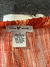 Assorted Brands 100% Rayon Stripes Orange Casual Pants Size M - photo 4