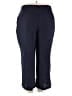 Boden 100% Linen Solid Blue Linen Pants Size 22R - photo 2