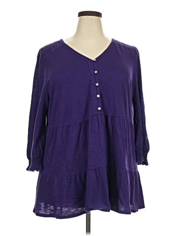 J.Jill 3/4 Sleeve Blouse (view 1)