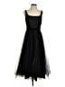 MARCHESA notte 100% Polyester Stars Black Cocktail Dress Size 2 - photo 1