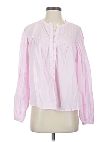 Scoop Long Sleeve Blouse (view 1)