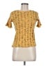 Zara Yellow Short Sleeve Top Size M - photo 1