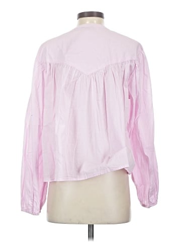 Scoop Long Sleeve Blouse (view 2)