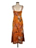 Assorted Brands 100% Polyester Orange Casual Dress Size M - photo 2
