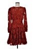 Eliza J 100% Polyester Hearts Red Cocktail Dress Size 6 - photo 1