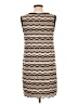 Max Studio Chevron-herringbone Tan Casual Dress Size L - photo 2