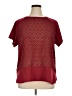 Van Heusen 100% Polyester Burgundy Short Sleeve Blouse Size XL - photo 1