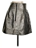 213 Industry Metallic Silver Formal Skirt Size S - photo 2