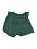 Double Zero Solid Green Shorts Size L - photo 1