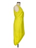 Pink Stitch Yellow Cocktail Dress Size 6 - photo 4